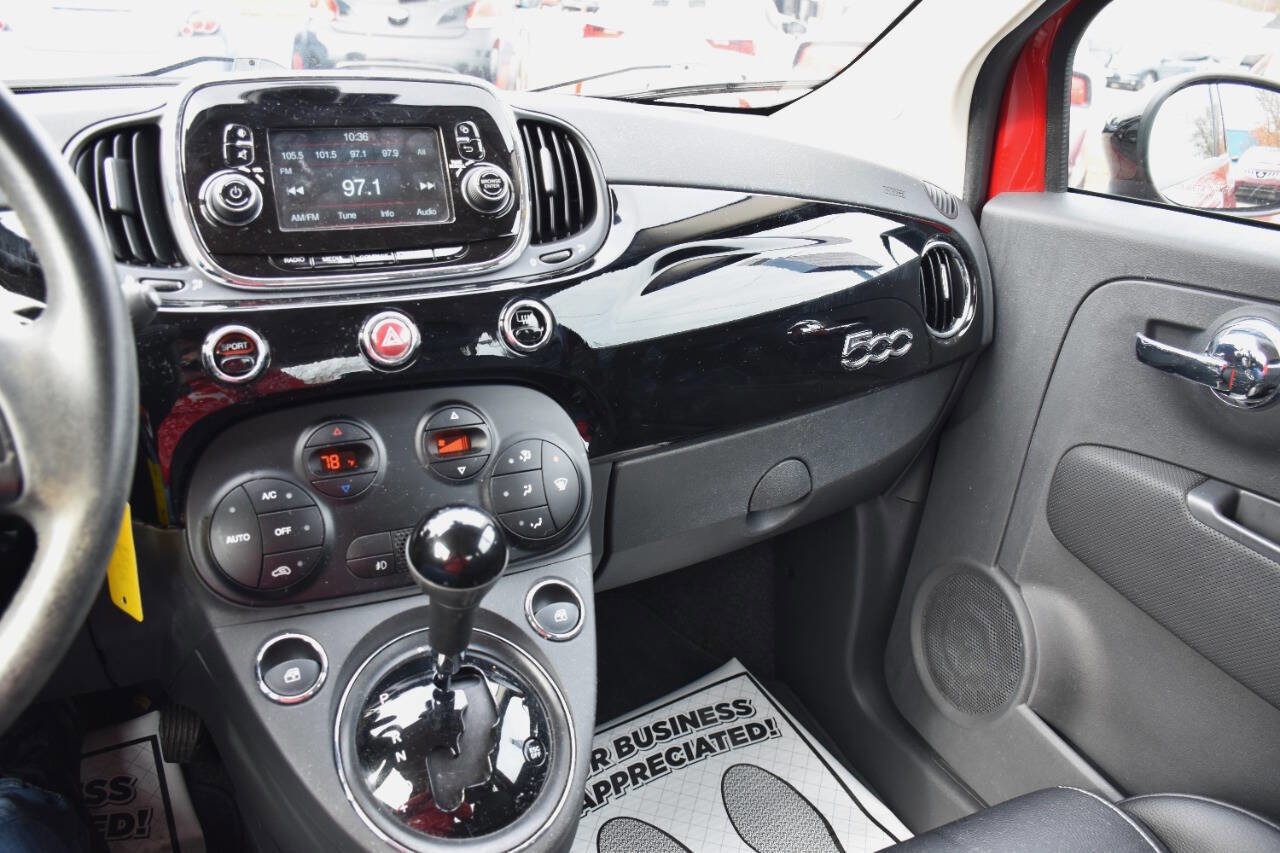 Used 2017 FIAT 500 Pop w/ Sport Black Trim Package image 15