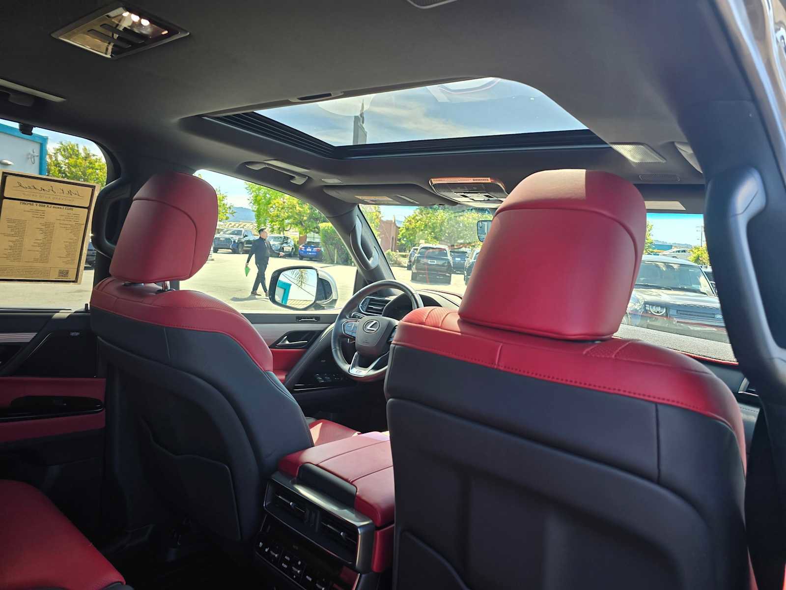 Used 2023 Lexus LX 600 F Sport w/ Accessory Package (Z1) AWD/4WD image 15