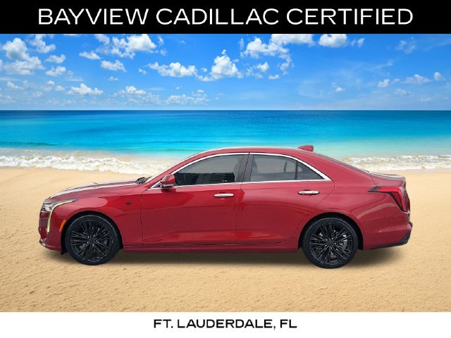 Certified 2023 Cadillac CT4 Premium Luxury w/ Climate Package RWD image 2