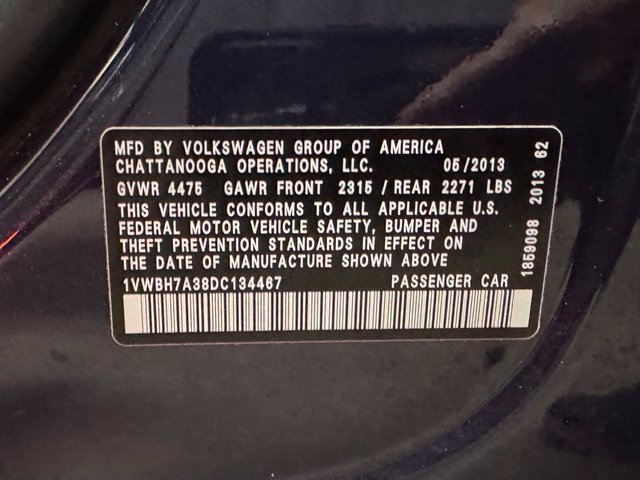 Used 2013 Volkswagen Passat 2.5 SE FWD image 27