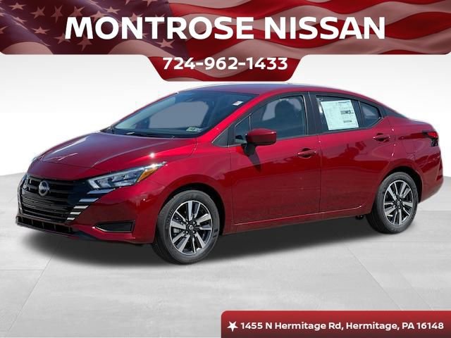 New 2025 Nissan Versa SV w/ Trunk Package FWD image 1