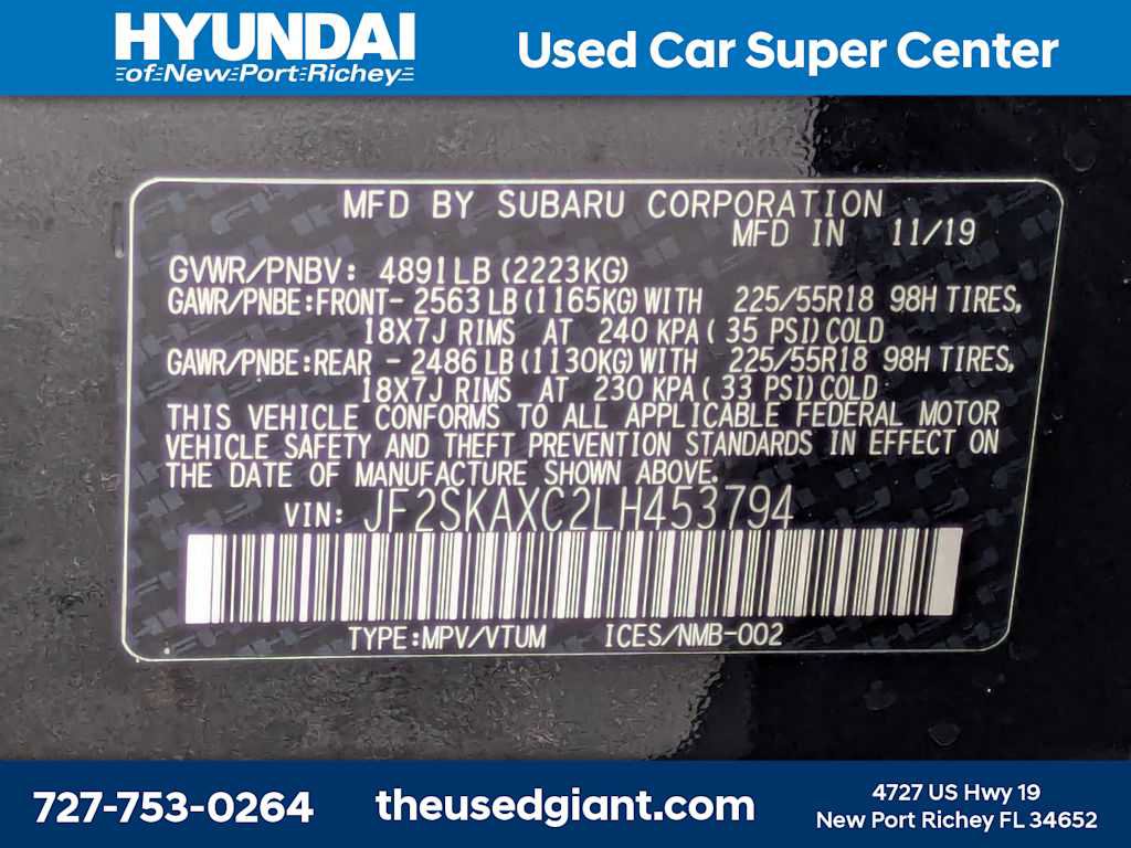 Used 2020 Subaru Forester Touring w/ Popular Package #2 AWD/4WD image 43