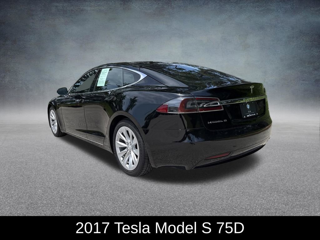 Used 2017 Tesla Model S 75D AWD/4WD image 3