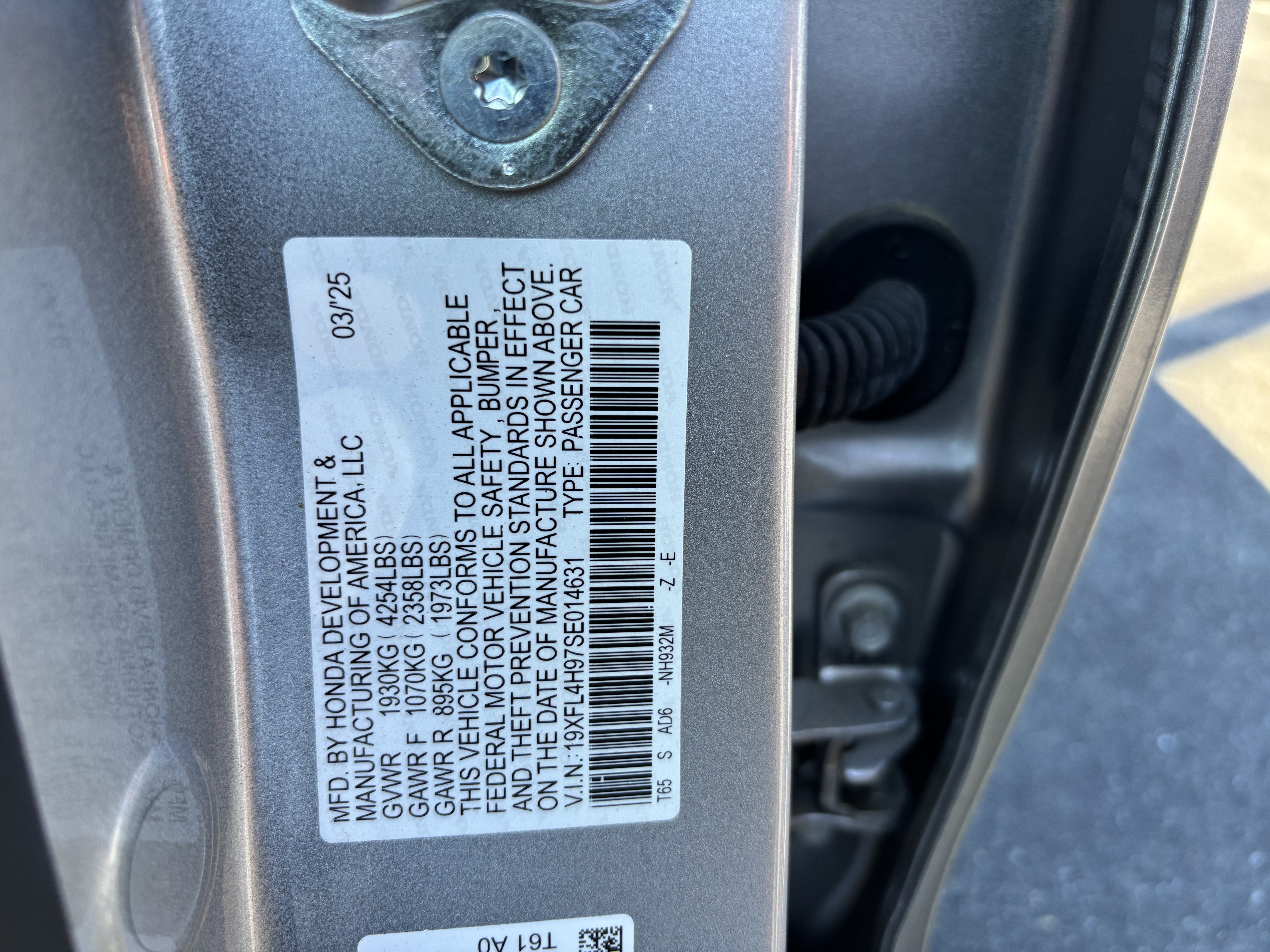 Used 2025 Honda Civic Sport Touring image 37