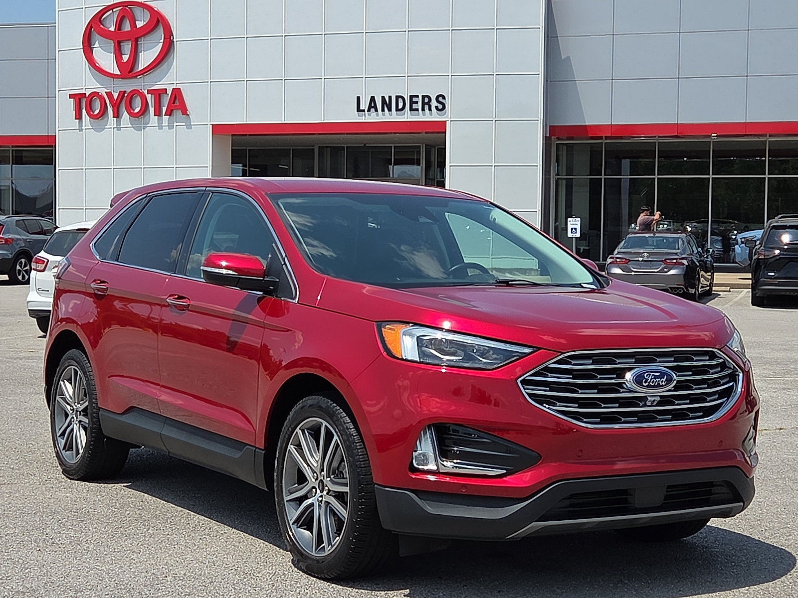 Used 2023 Ford Edge Titanium w/ Equipment Group 301A AWD/4WD image 1