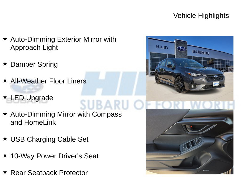 New 2026 Subaru Impreza RS AWD/4WD image 10