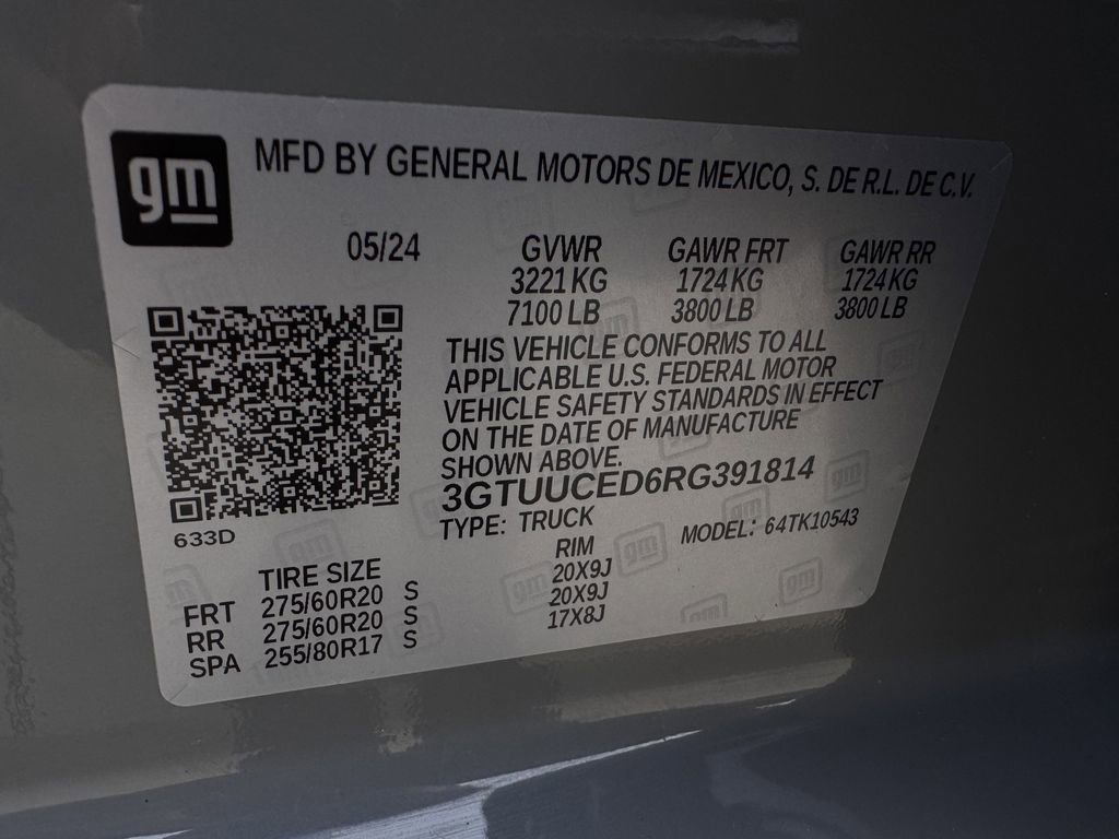 Used 2024 GMC Sierra 1500 Elevation w/ X31 Off-Road Package image 29