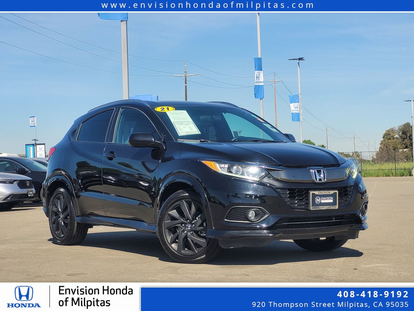 Used 2021 Honda HR-V Sport