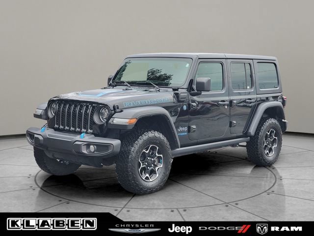 Certified 2022 Jeep Wrangler Unlimited Rubicon 4xe w/ Cold Weather Group image 1
