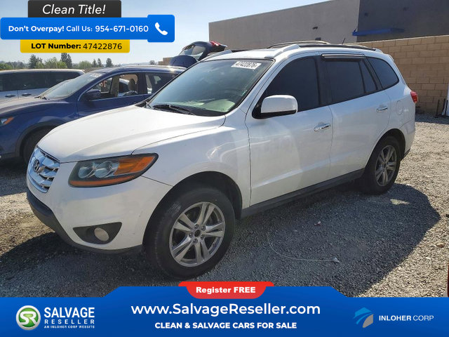 Used 2011 Hyundai Santa Fe Limited w/ Navigation Pkg 4 image 1