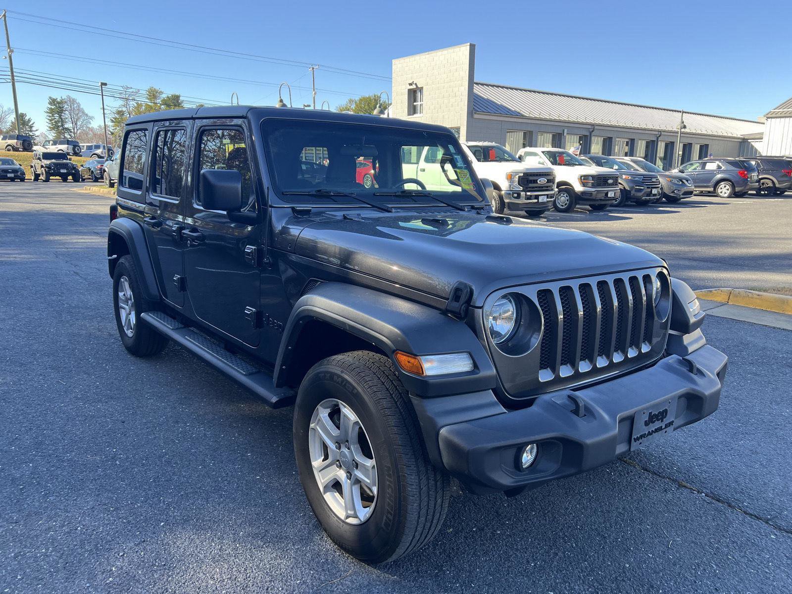 Used 2022 Jeep Wrangler Unlimited Sport S