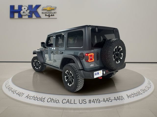 Used 2025 Jeep Wrangler Unlimited Rubicon AWD/4WD image 4