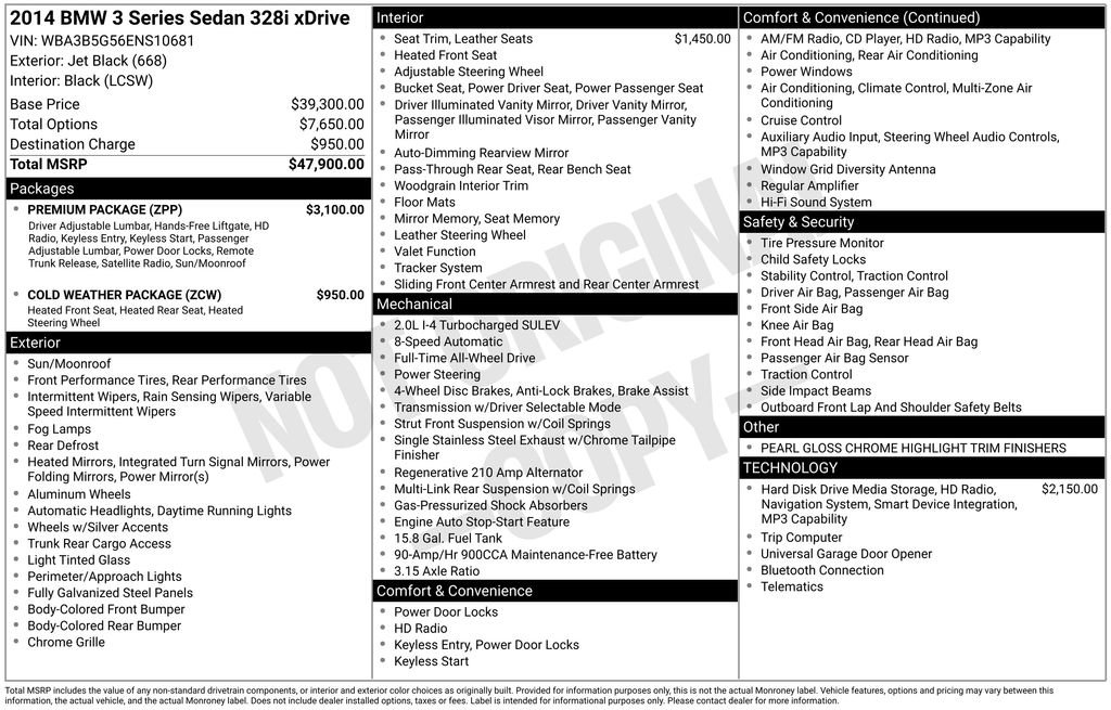 Used 2014 BMW 328i xDrive Sedan image 37