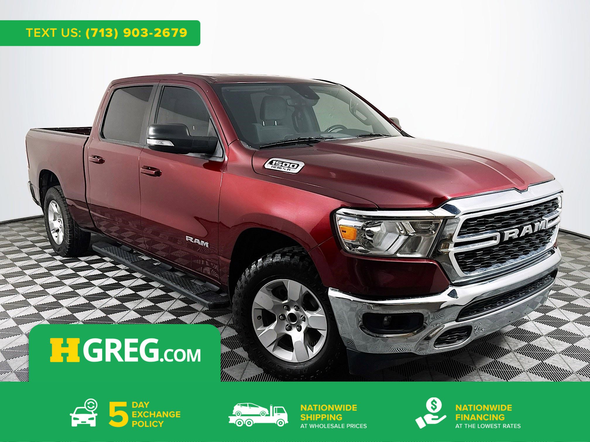Used 2022 RAM 1500 Big Horn RWD image 1