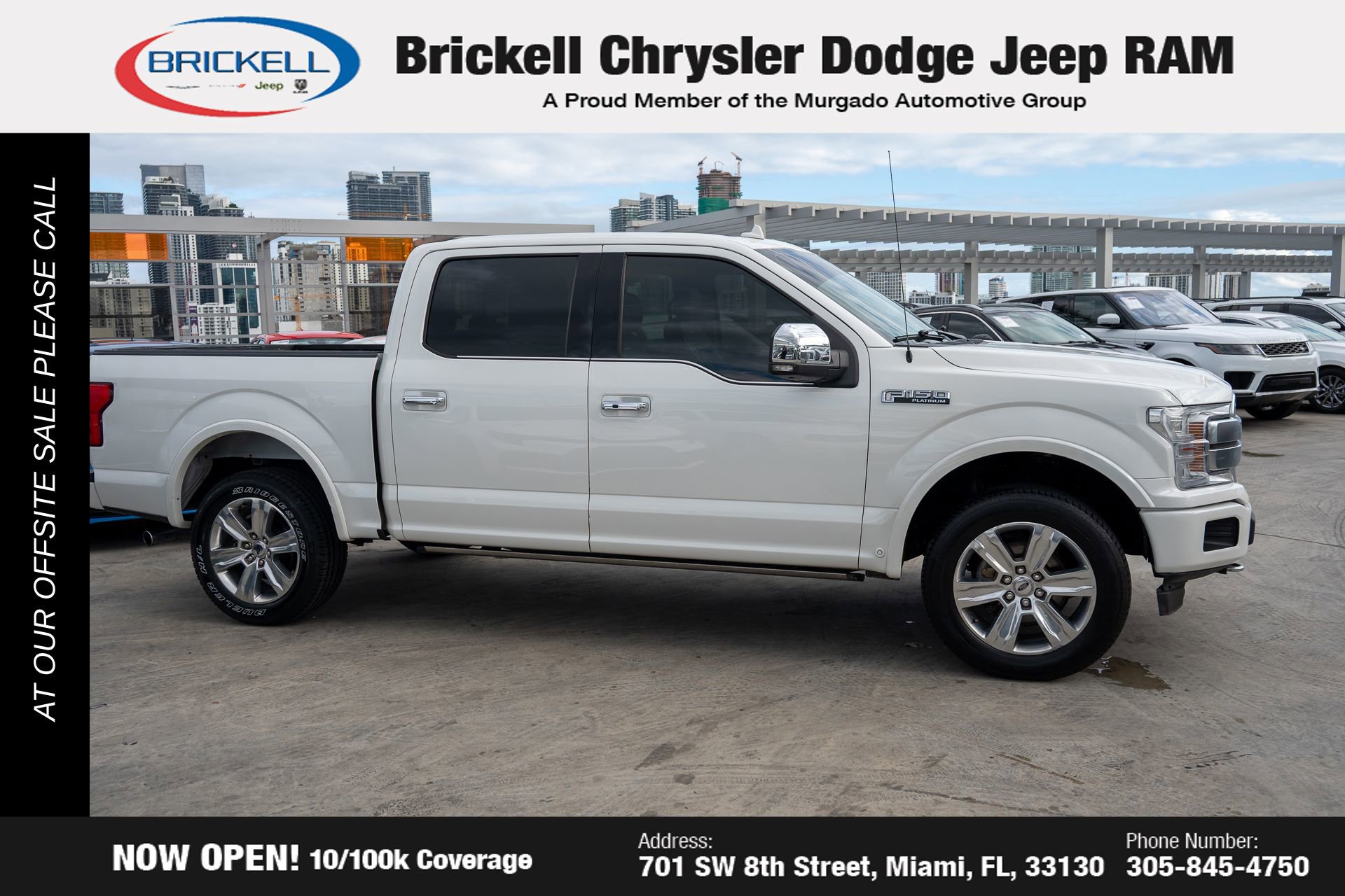 Used 2020 Ford F150 Platinum w/ Equipment Group 701A Luxury image 4