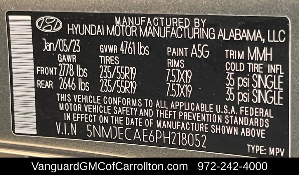 Used 2023 Hyundai Tucson Limited image 35