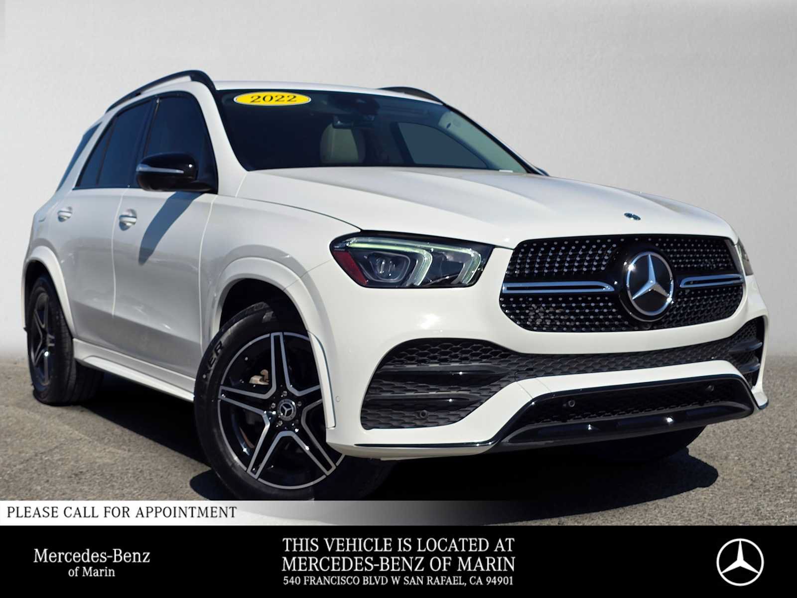 Used 2022 Mercedes-Benz GLE 350 4MATIC w/ AMG Line Exterior image 1