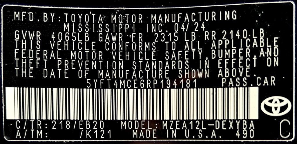 Certified 2024 Toyota Corolla XSE image 24