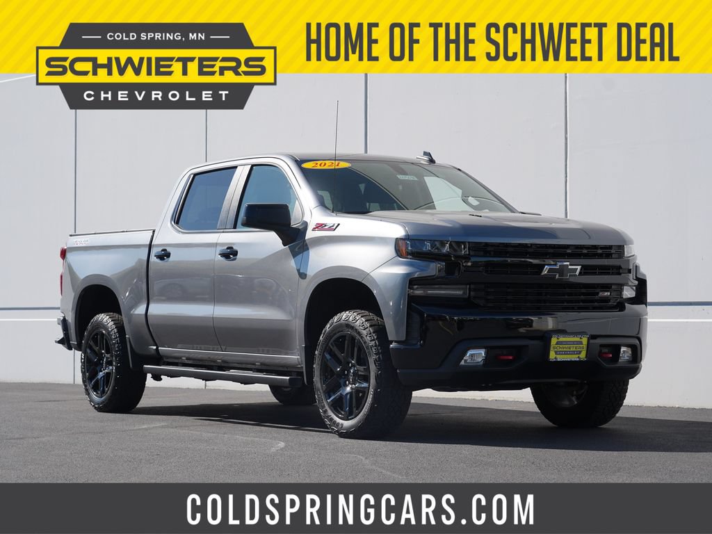 Certified 2021 Chevrolet Silverado 1500 LT Trail Boss w/ Bed Protection Package