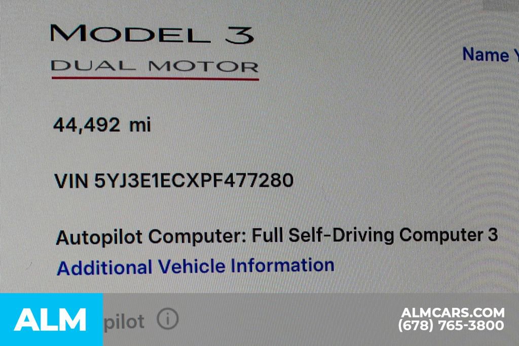 Used 2023 Tesla Model 3 Performance AWD/4WD image 38