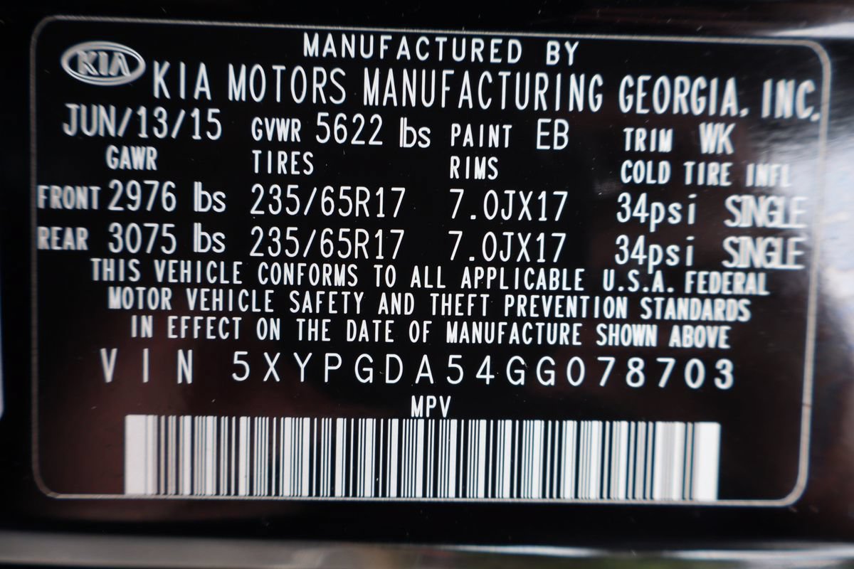 Used 2016 Kia Sorento LX AWD/4WD image 48