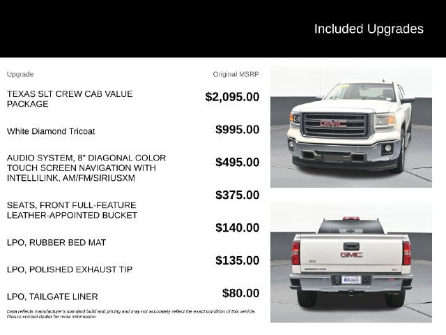 Used 2015 GMC Sierra 1500 SLT RWD image 9