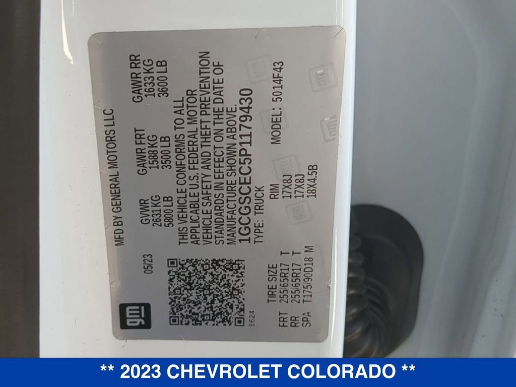 Used 2023 Chevrolet Colorado LT w/ LT Convenience Package RWD image 25