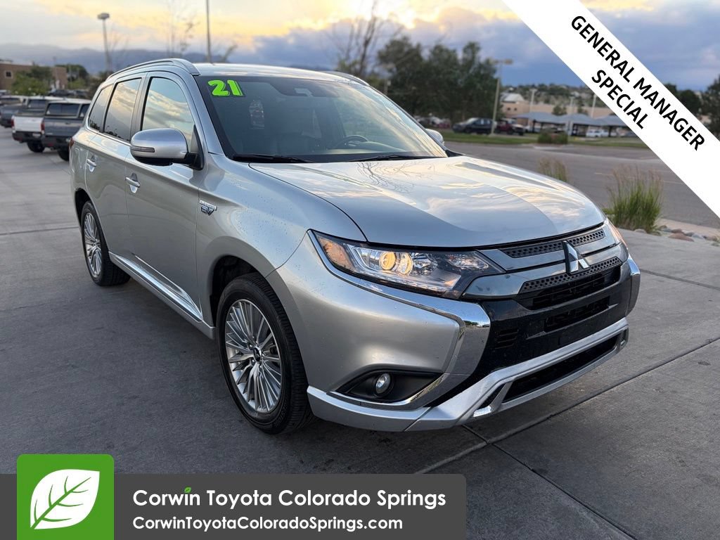 Used 2021 Mitsubishi Outlander 4WD Plug-In Hybrid image 1