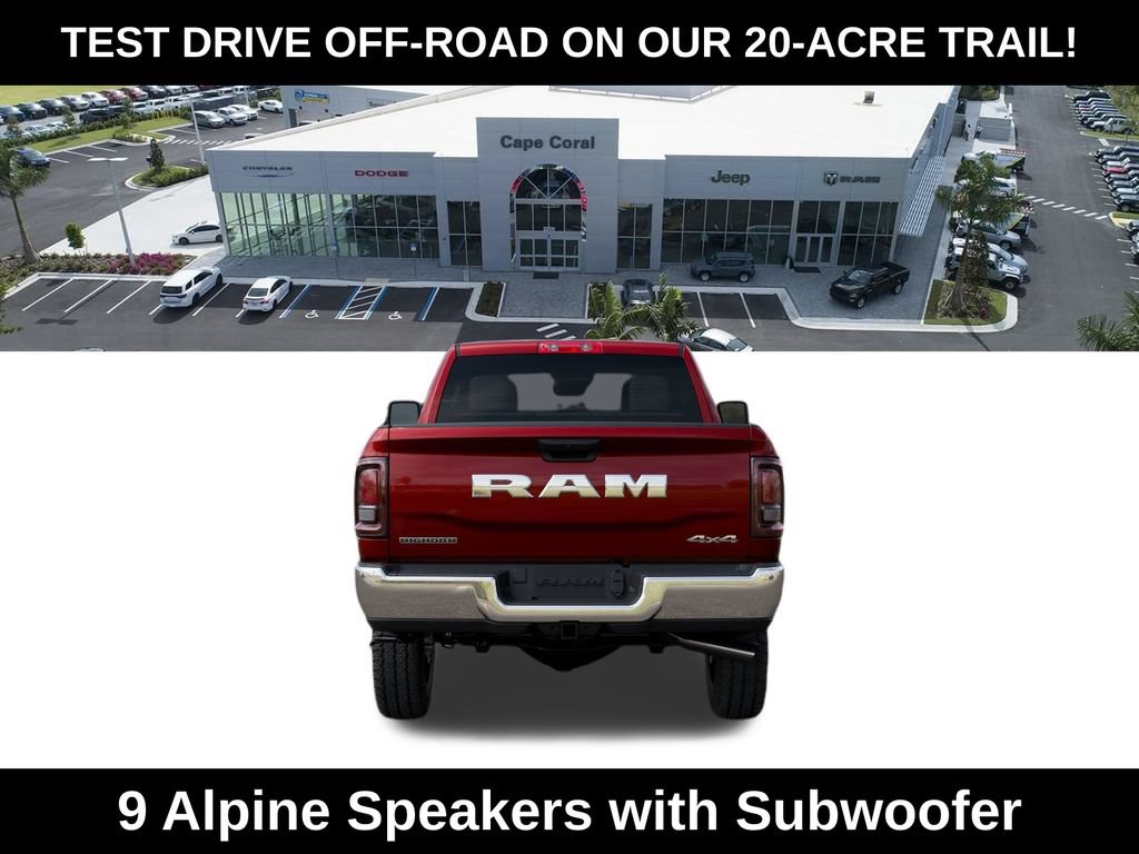New 2026 RAM 2500 Big Horn AWD/4WD image 8