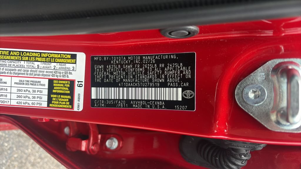 Used 2026 Toyota Camry LE FWD image 23