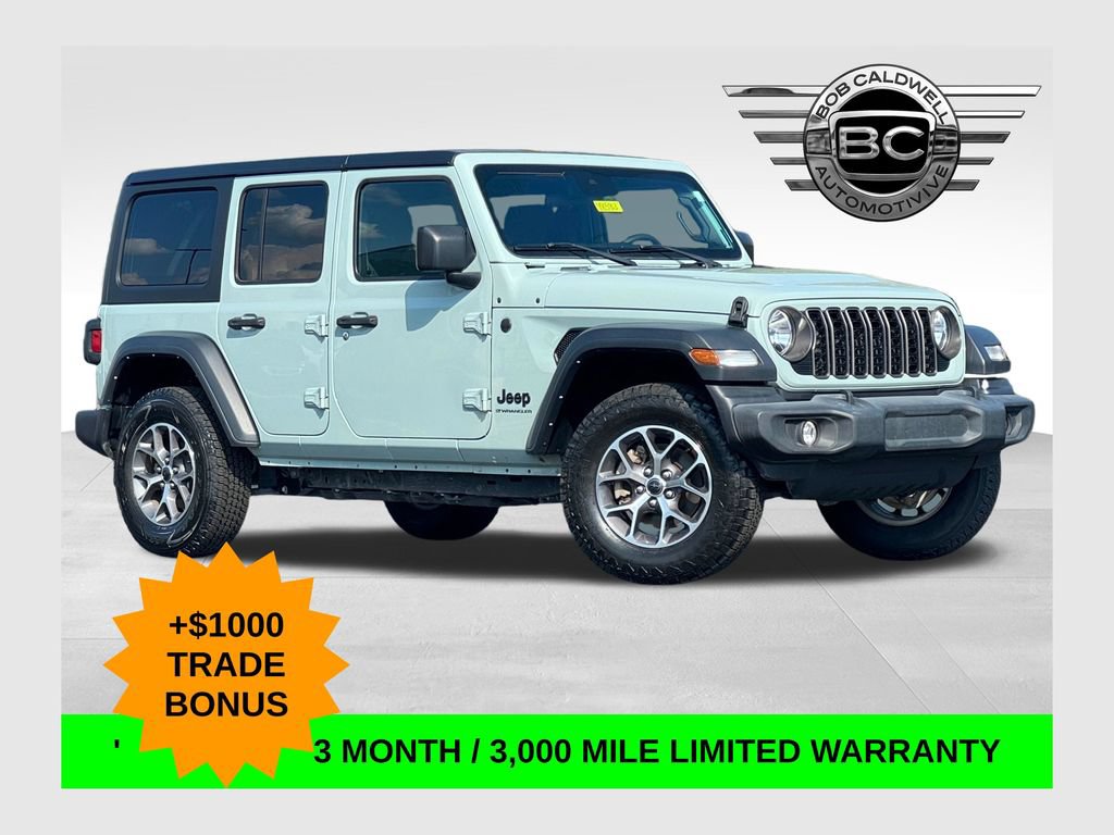 Used 2024 Jeep Wrangler Unlimited Sport