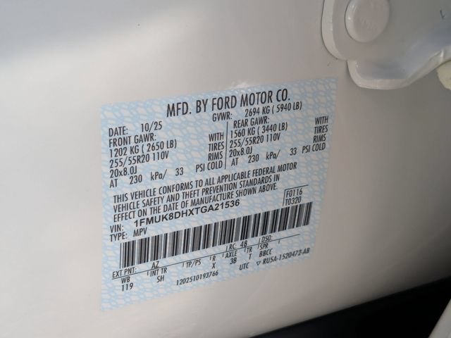 New 2026 Ford Explorer Active w/ Active Comfort Package AWD/4WD image 27