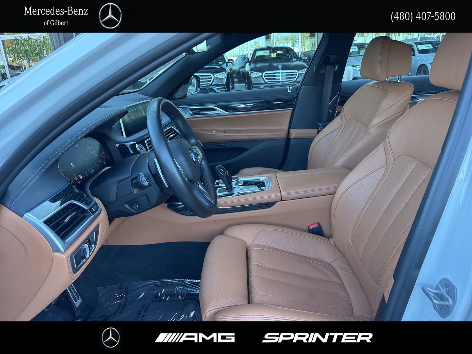 Used 2022 BMW 740i w/ M Sport Package RWD image 10