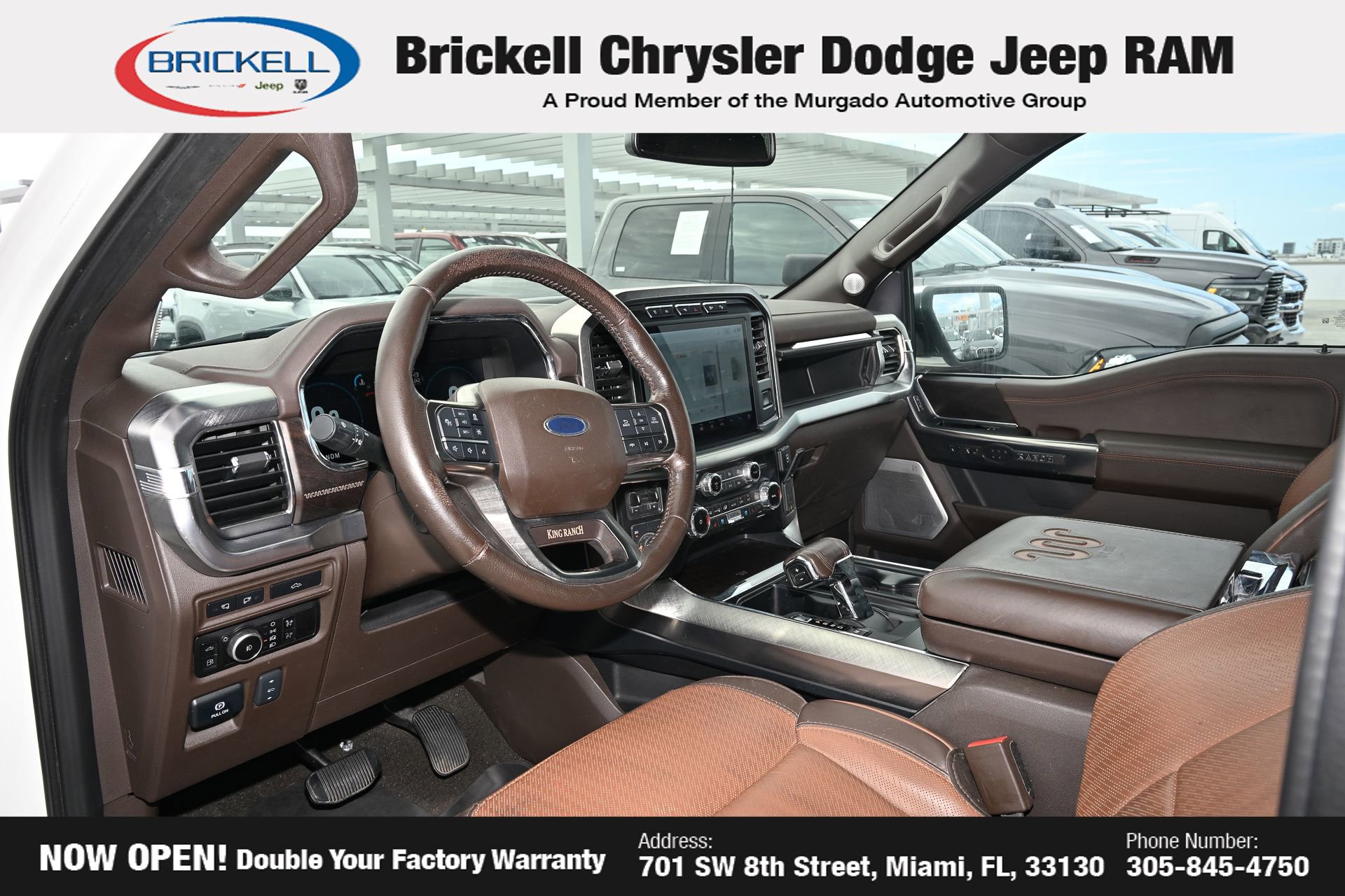 Used 2023 Ford F150 King Ranch w/ Equipment Group 601A High AWD/4WD image 6