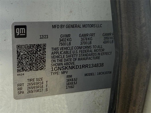 Certified 2024 Chevrolet Tahoe LT image 27