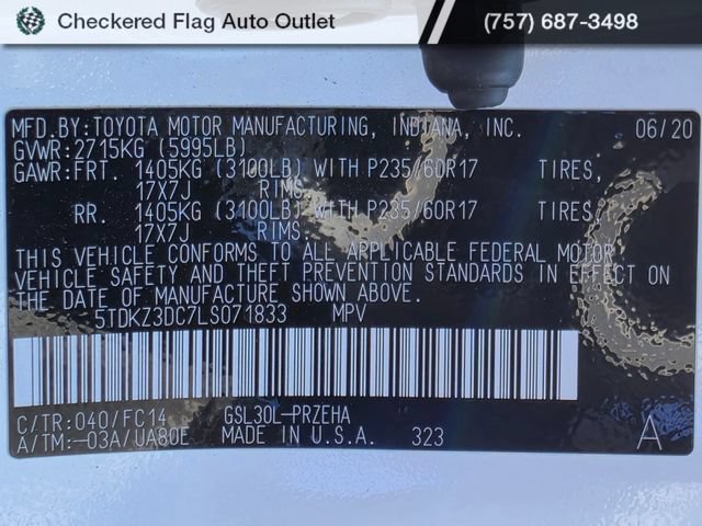 Used 2020 Toyota Sienna LE FWD image 21