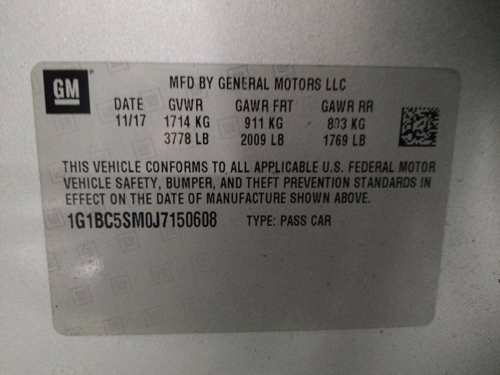 Used 2018 Chevrolet Cruze LS FWD image 33