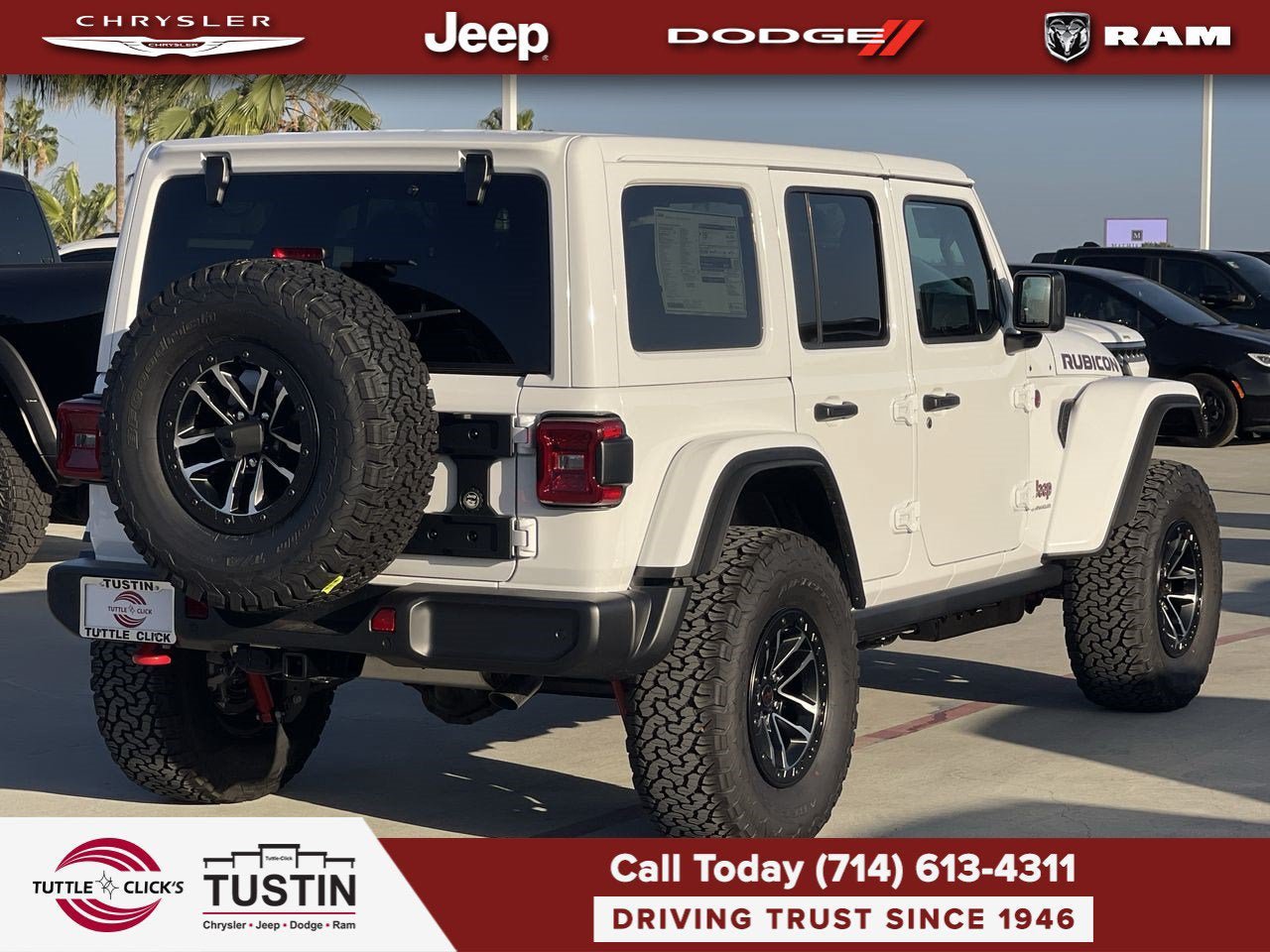 New 2027 Jeep Wrangler Unlimited Rubicon w/ Xtreme 35 Tire Package AWD/4WD image 12