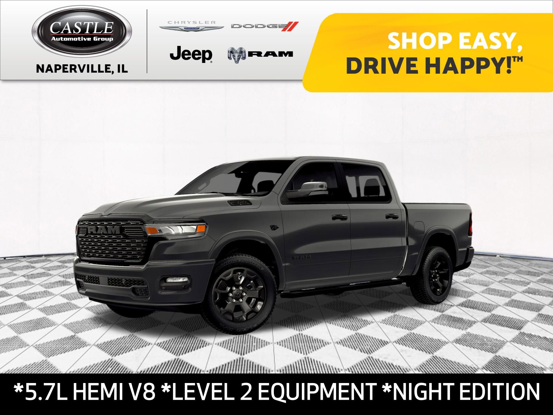 New 2026 RAM 1500 4x4 Crew Cab