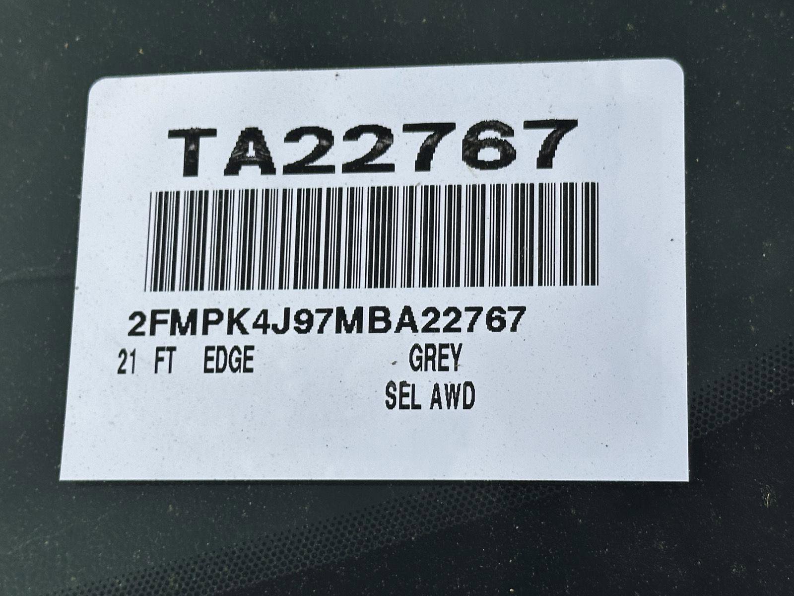 Used 2021 Ford Edge SEL w/ Cargo Accessory Package AWD/4WD image 15