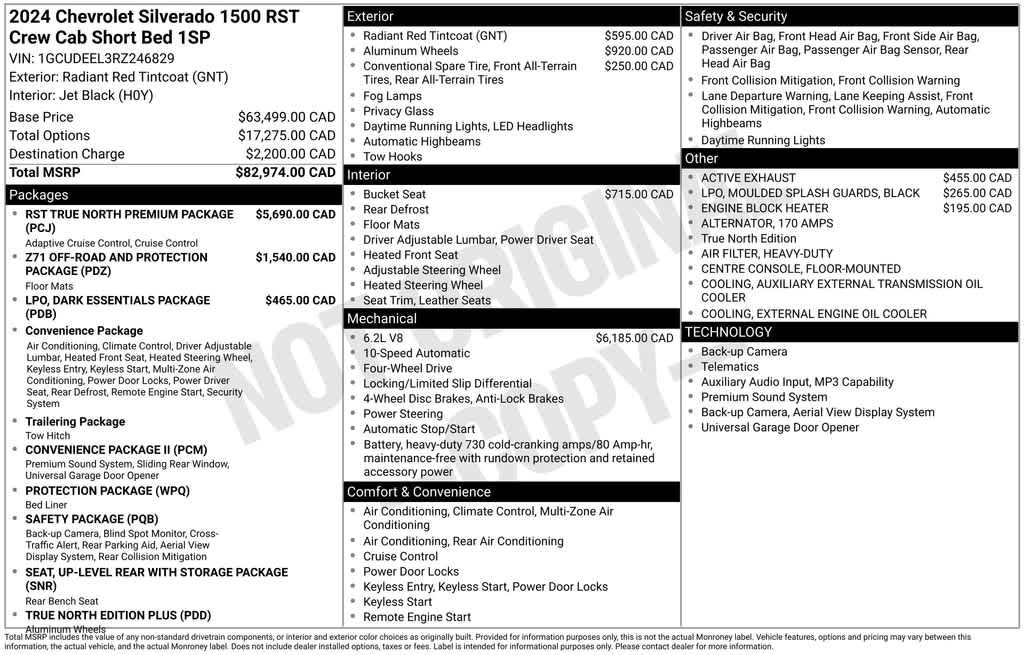 Used 2024 Chevrolet Silverado 1500 RST AWD/4WD image 26