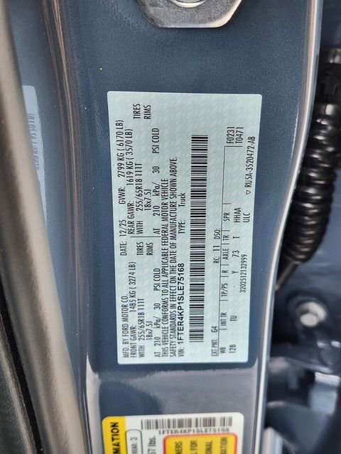 New 2025 Ford Ranger Lariat w/ FX4 Off-Road Package image 32