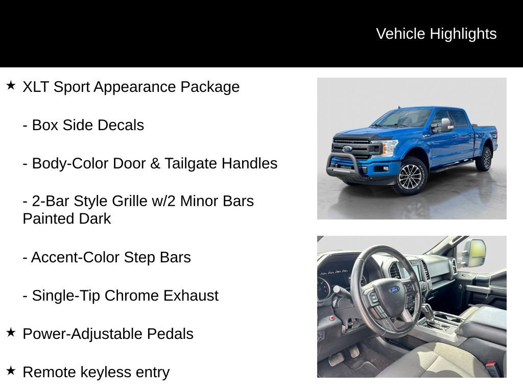 Used 2020 Ford F150 XLT w/ Equipment Group 302A Luxury AWD/4WD image 16