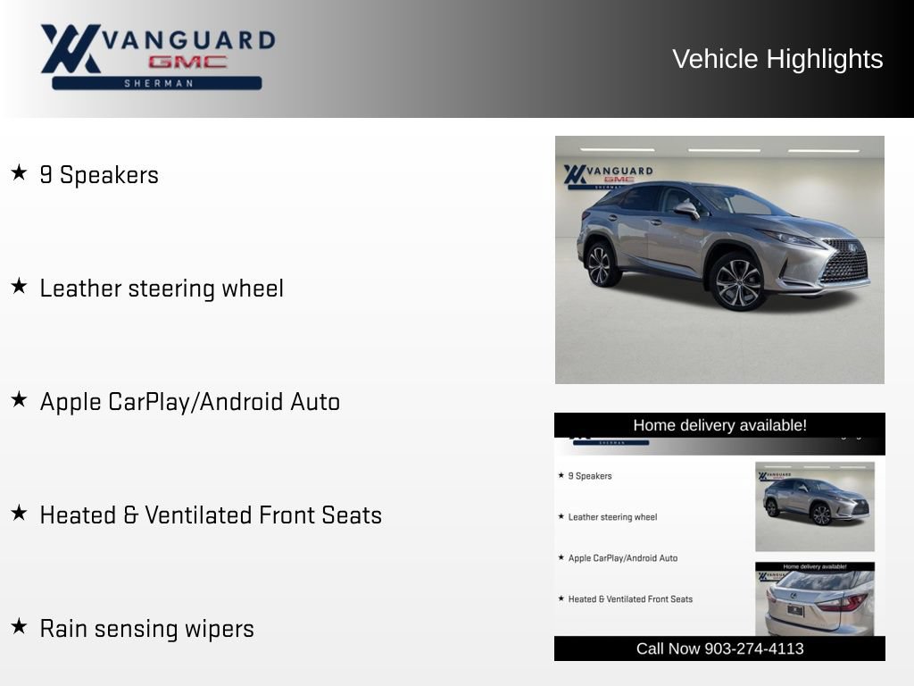 Used 2020 Lexus RX 350 AWD w/ Premium Package image 5
