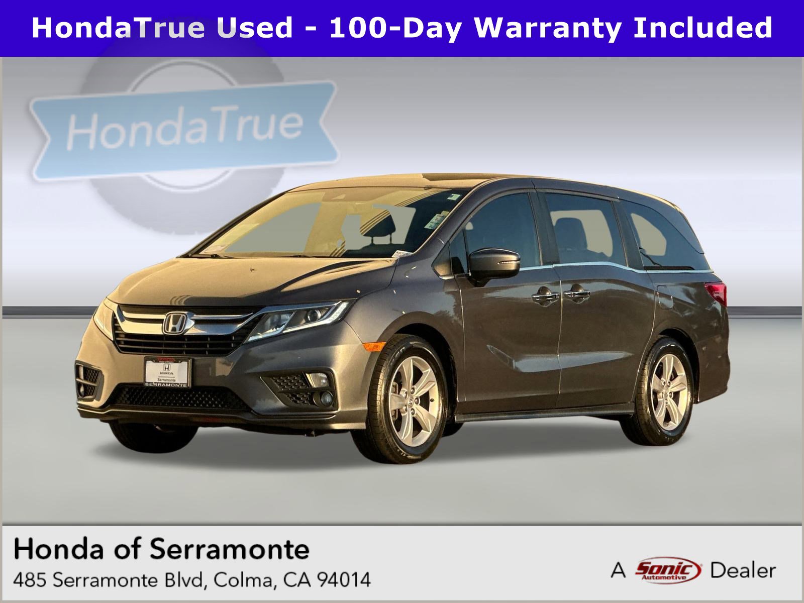 Certified 2019 Honda Odyssey EX-L image 1