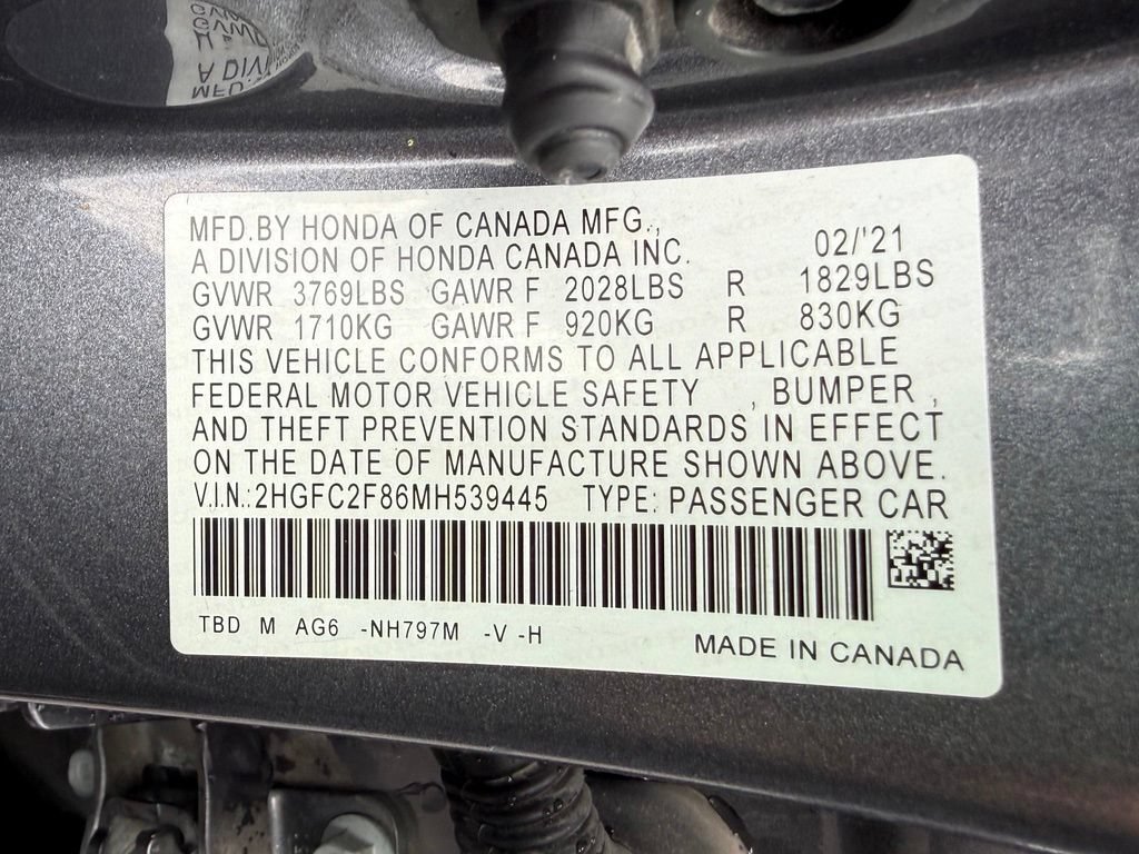 Used 2021 Honda Civic Sport image 29