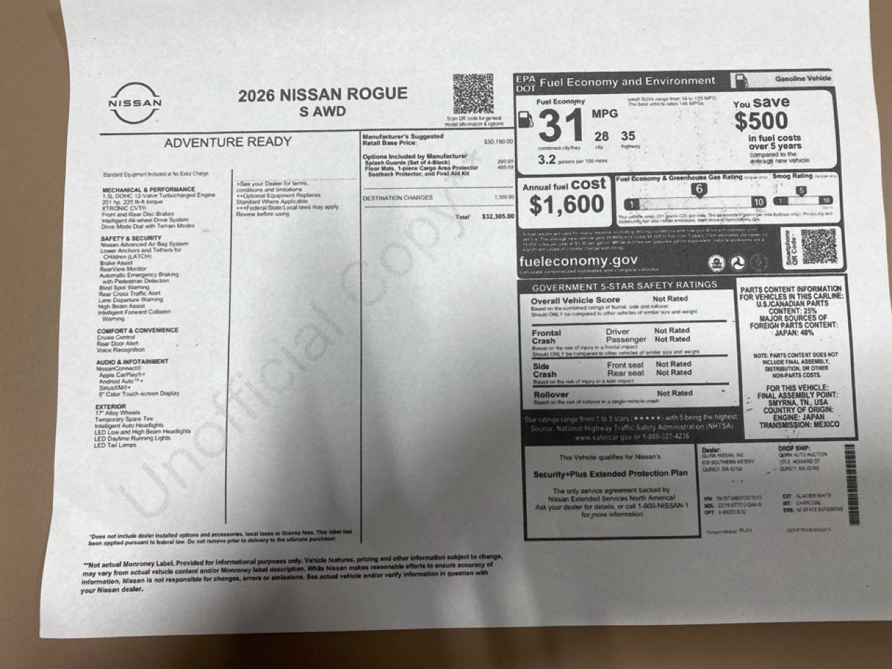 Used 2017 Nissan Murano Platinum w/ Platinum Technology Package AWD/4WD image 42