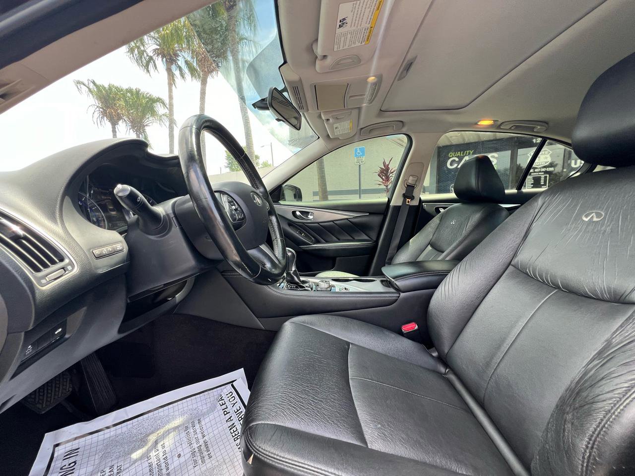 Used 2014 INFINITI Q50 Premium w/ Moonroof Package AWD/4WD image 5