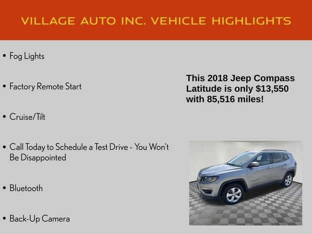 Used 2018 Jeep Compass Latitude w/ Popular Equipment Group AWD/4WD image 14