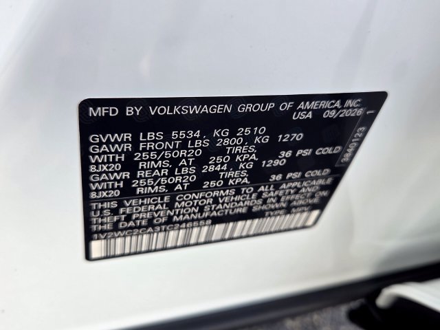New 2026 Volkswagen Atlas Cross Sport SE FWD image 19